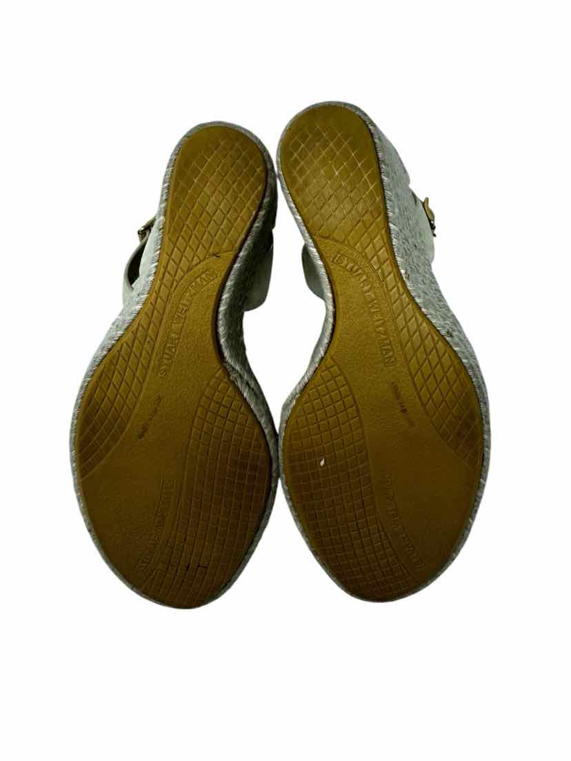 Shoe Size 6.5 Stuart Weitzman Gold Sandals