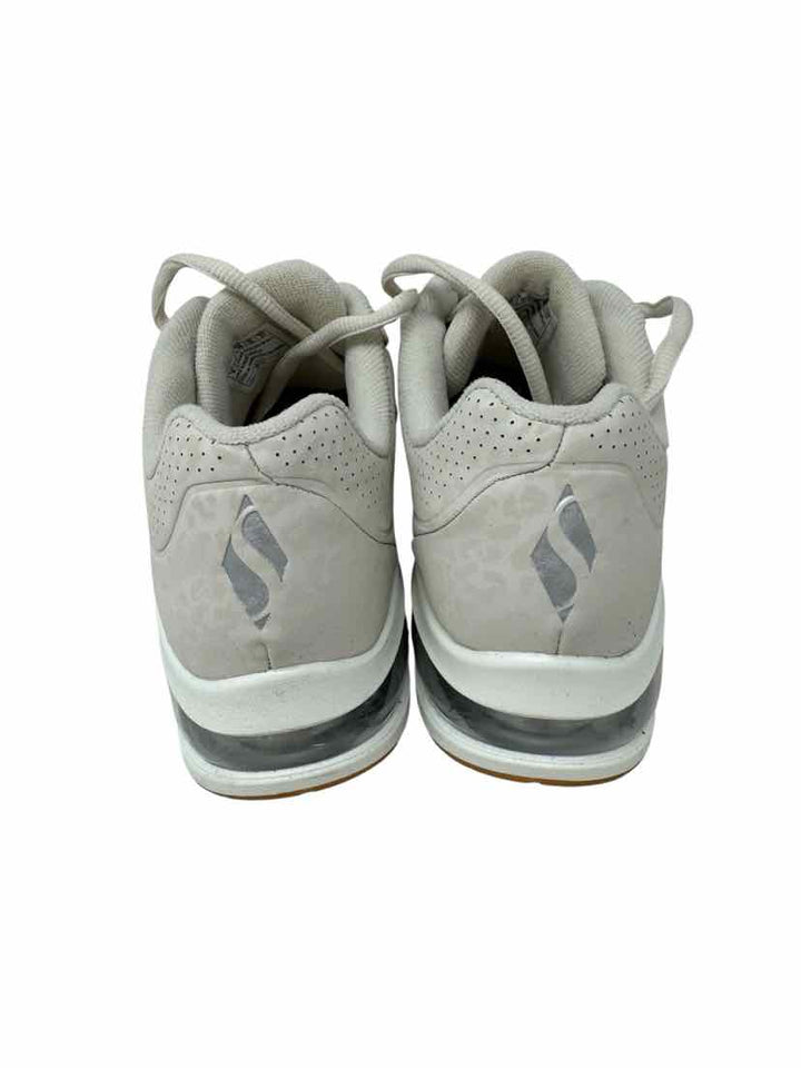 Shoe Size 8 Cream Sneakers