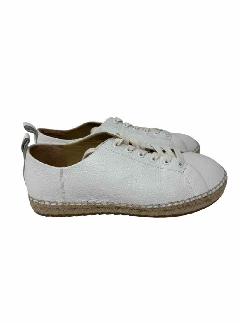 Shoe Size 9 LAFAYETTE White Leather Sneakers