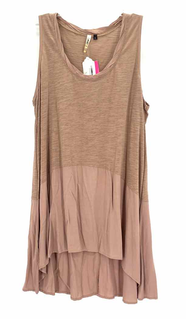 Size XL CAMILLE & CO Tan Dress