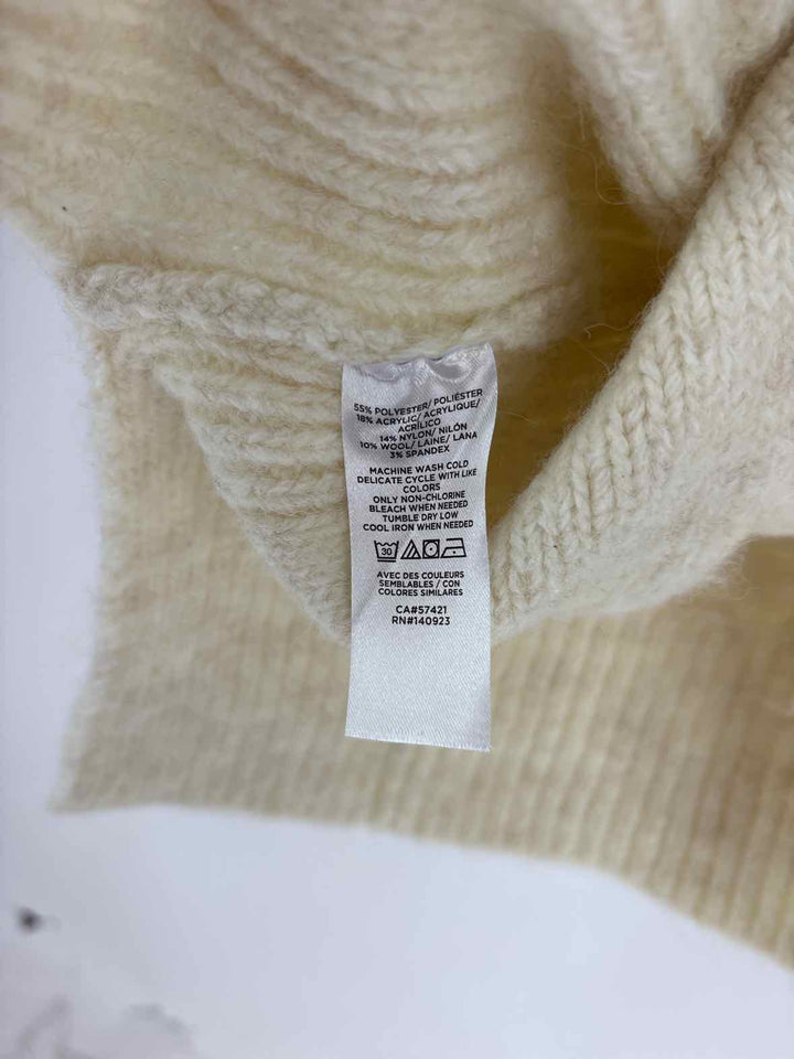 Size S Ann Taylor Ivory Sweater