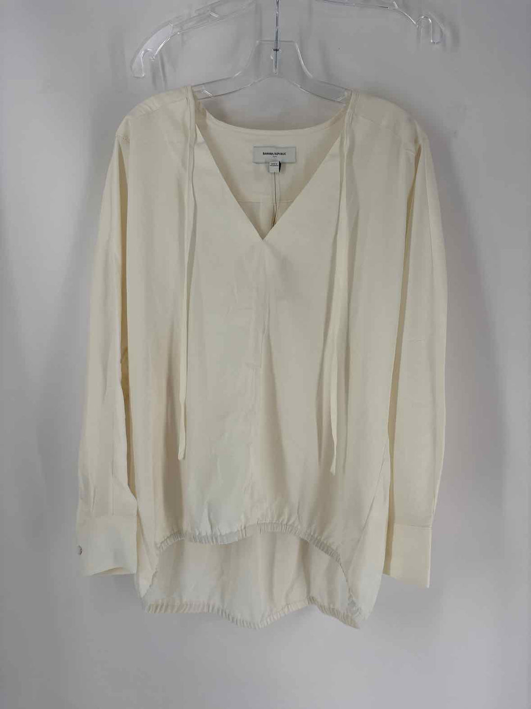 Size L Banana Republic Cream Shirt