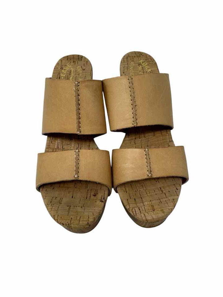 Shoe Size 7 KORK EASE Tan Sandals