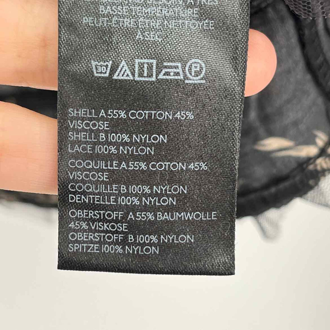 Size M Anthropologie Black Shirt