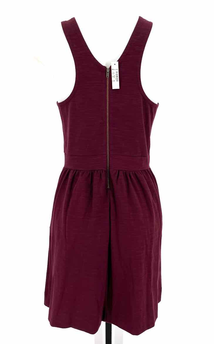 Size M MADEWELL Burgundy Dress