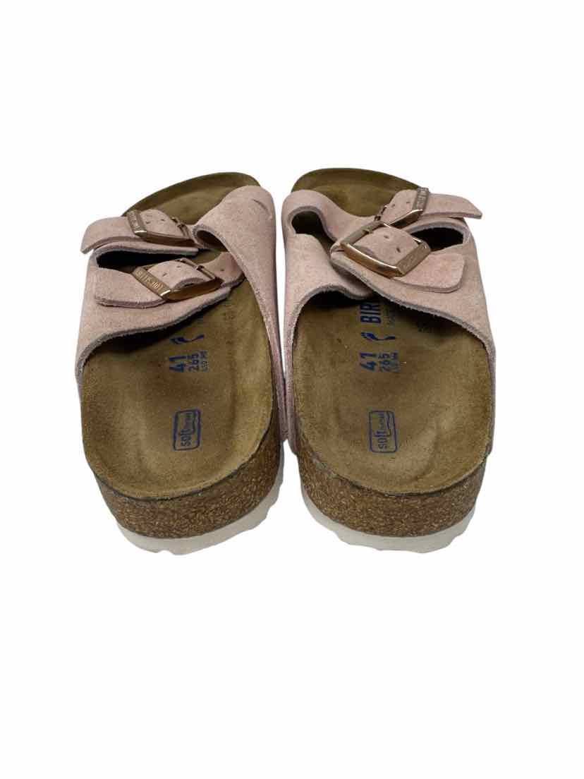 Shoe Size 41 Birkenstock Pink Suede Sandals
