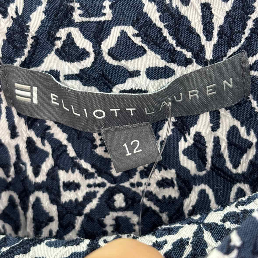 Size 12 ELLIOTT LAUREN Navy Pants