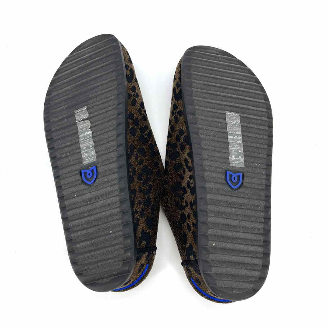 Shoe Size 12 ROTHY'S Brown Knit Clogs
