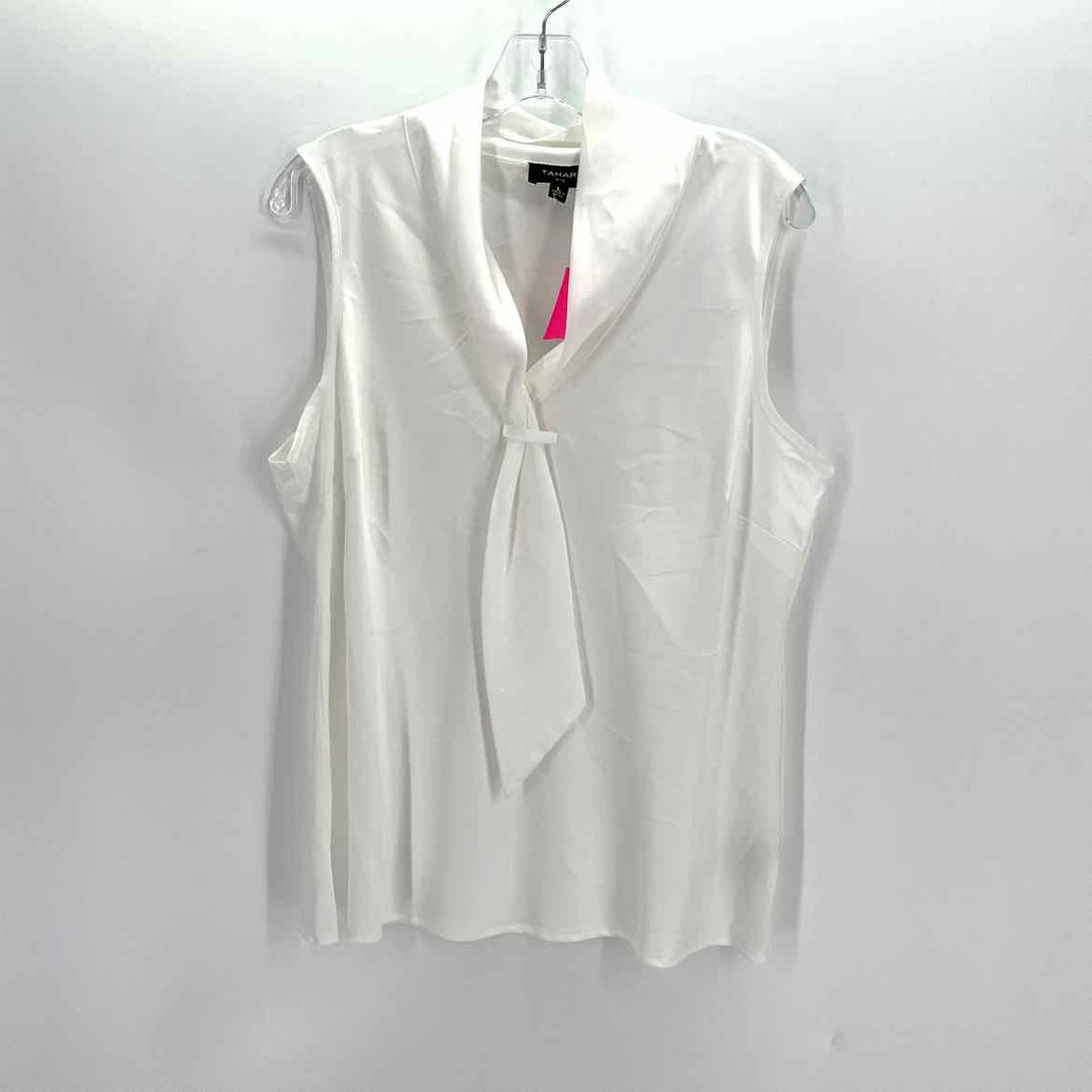 Size L TAHARI White Shirt