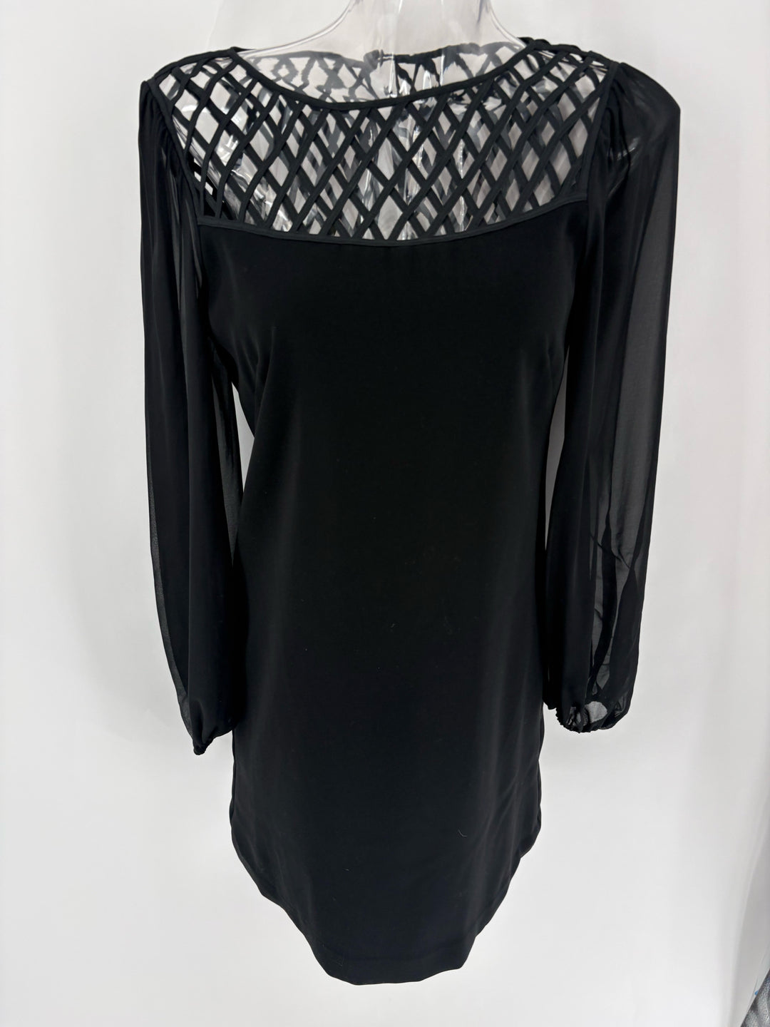 Size 6 White House Black Market Black Dress