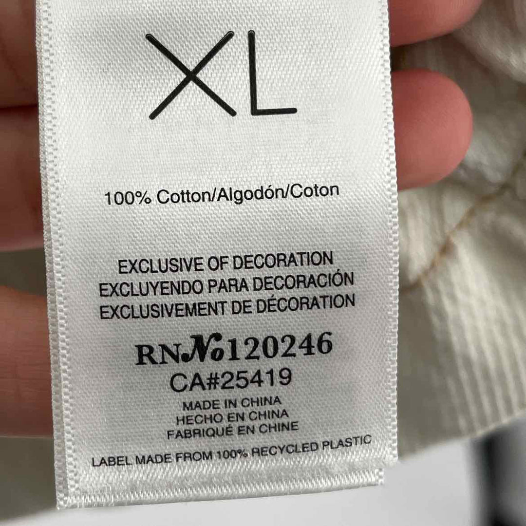 Size XL Kensie Cream Cotton Jacket