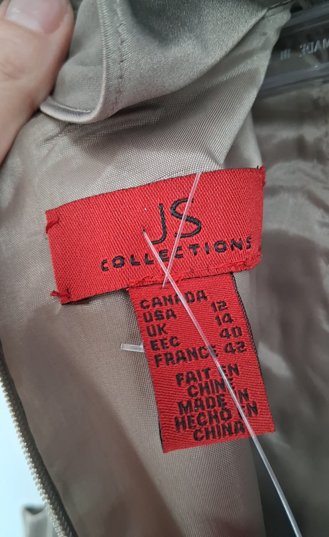Size 12 JS COLLECTION Black Dress