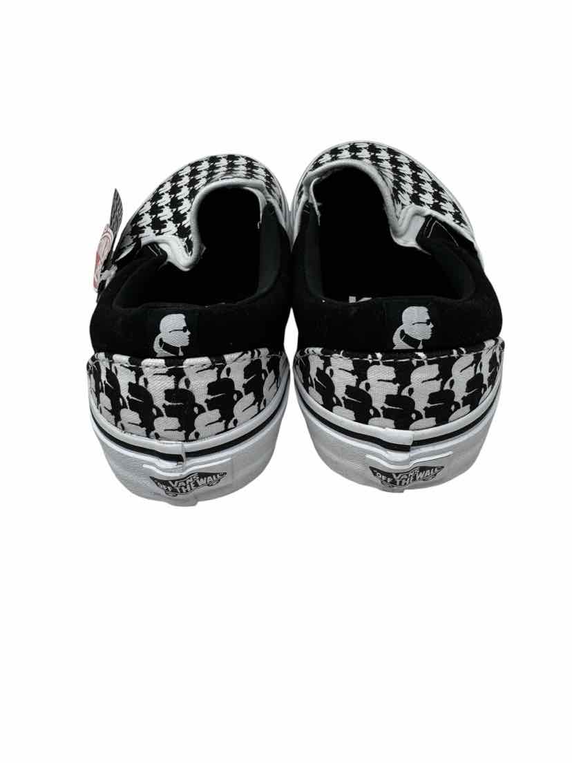 Shoe Size 9 Vans Black Flats