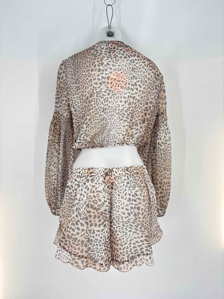 Size M Tan 2 PC Dress