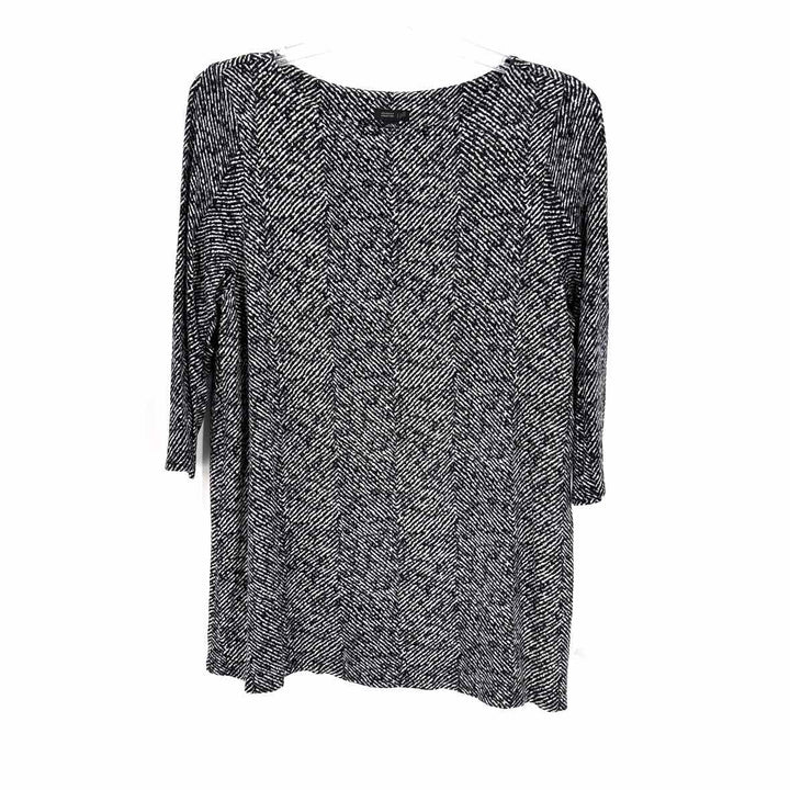 Size L J JILL Black Shirt