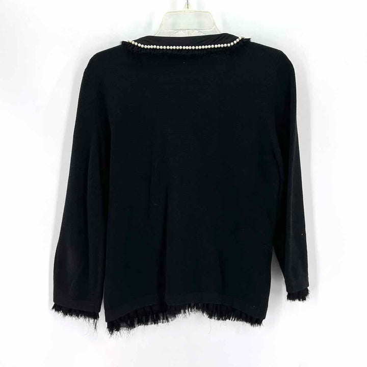 Size L White House Black Market Black Sweater