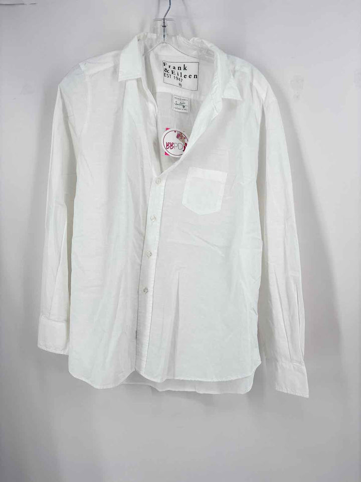 Size XL FRANK & EILEEN White Shirt