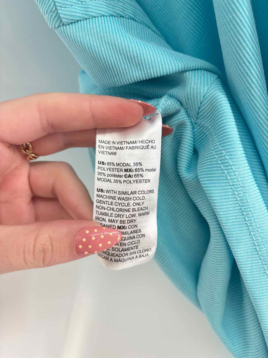 Size L Chico's Teal Shirt