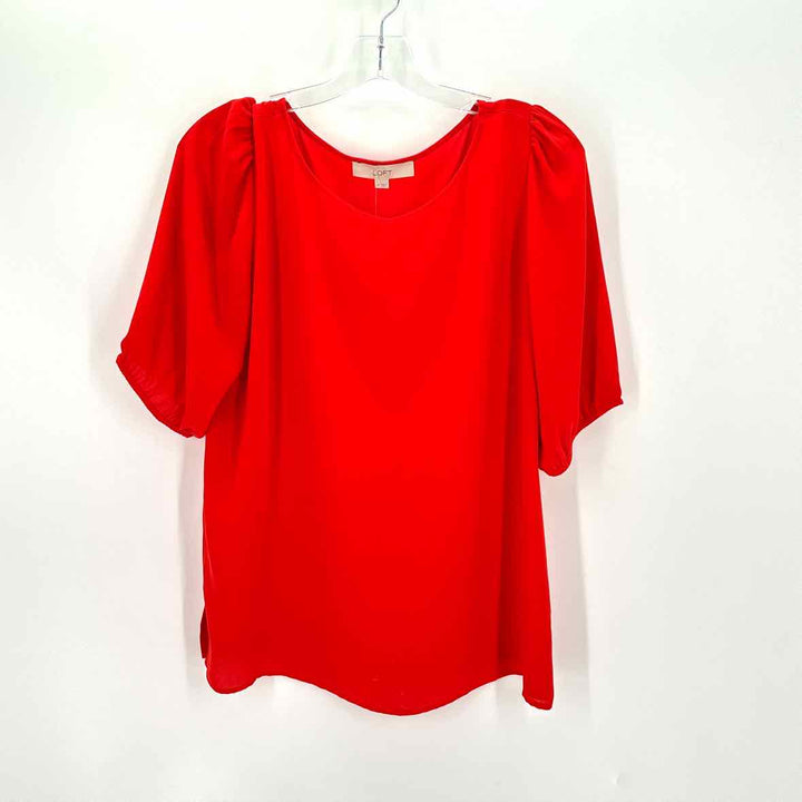 Size M LOFT Red Shirt