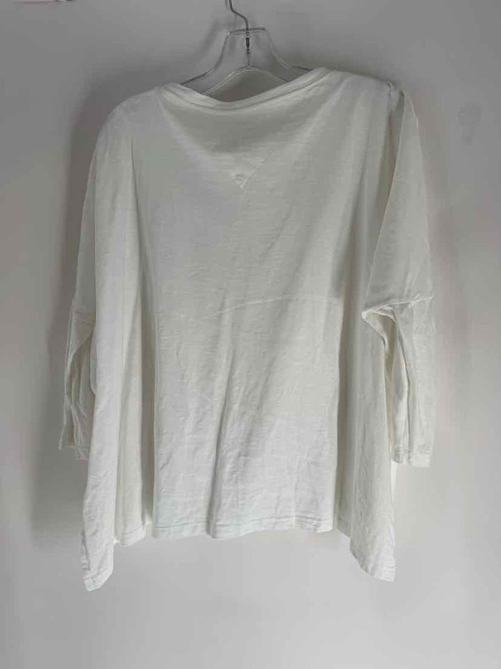 Size L MERSEA White Cotton Shirt