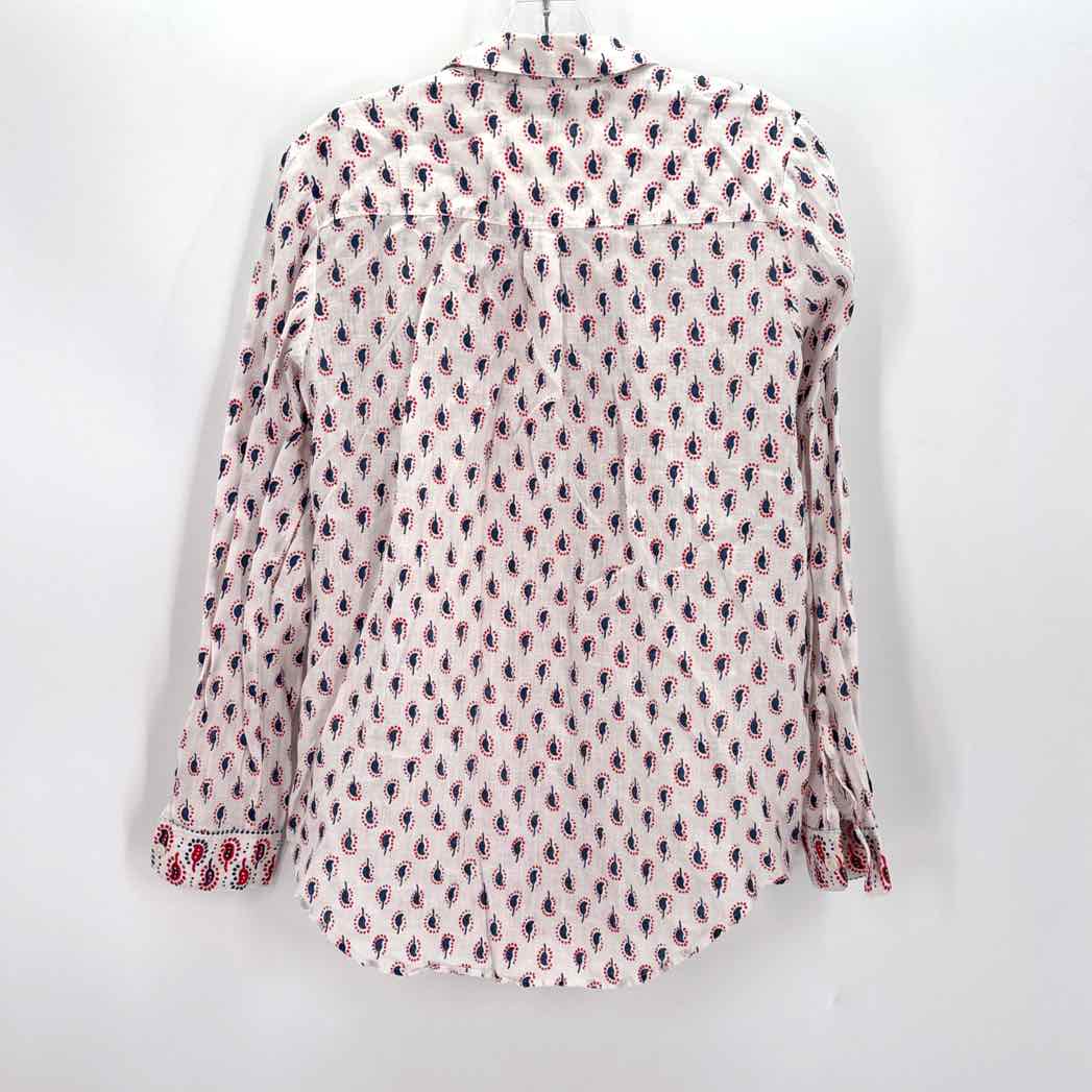 Size 8 Boden White Shirt