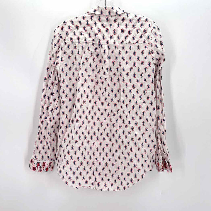 Size 8 Boden White Shirt