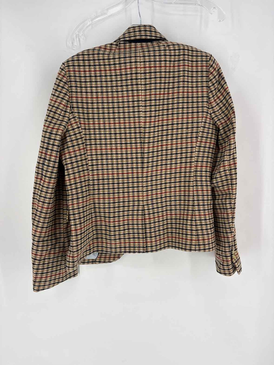 Size 10 J Crew Tan Wool Blazer