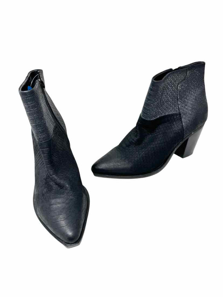 Shoe Size 10 Aldo Black Leather Boots