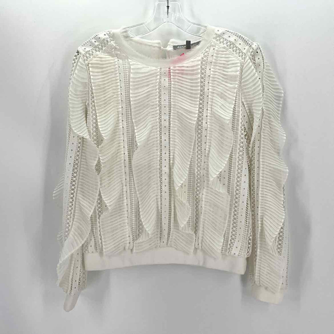 Size S DANIEL RAINN White Sweater