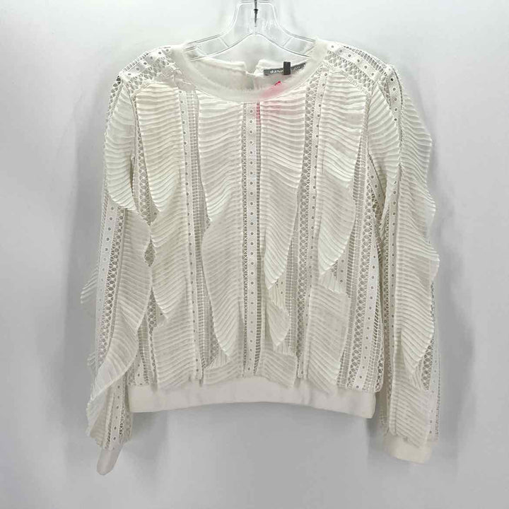 Size S DANIEL RAINN White Sweater