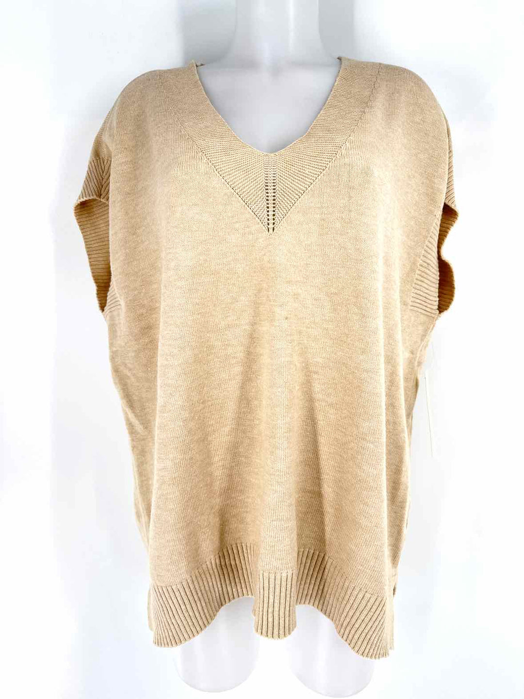 Size XL CYRUS Tan Sweater