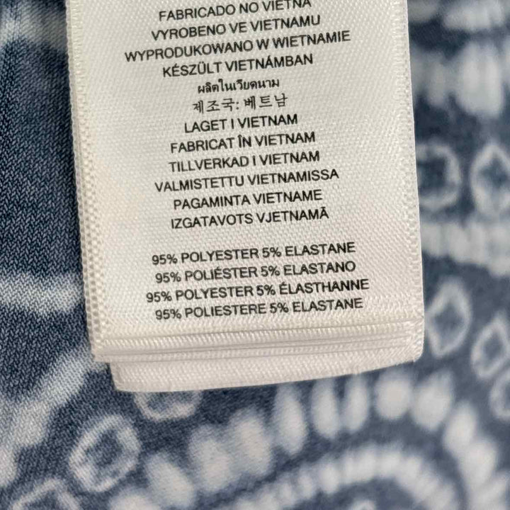 Size L Michael Kors Navy Print Dress