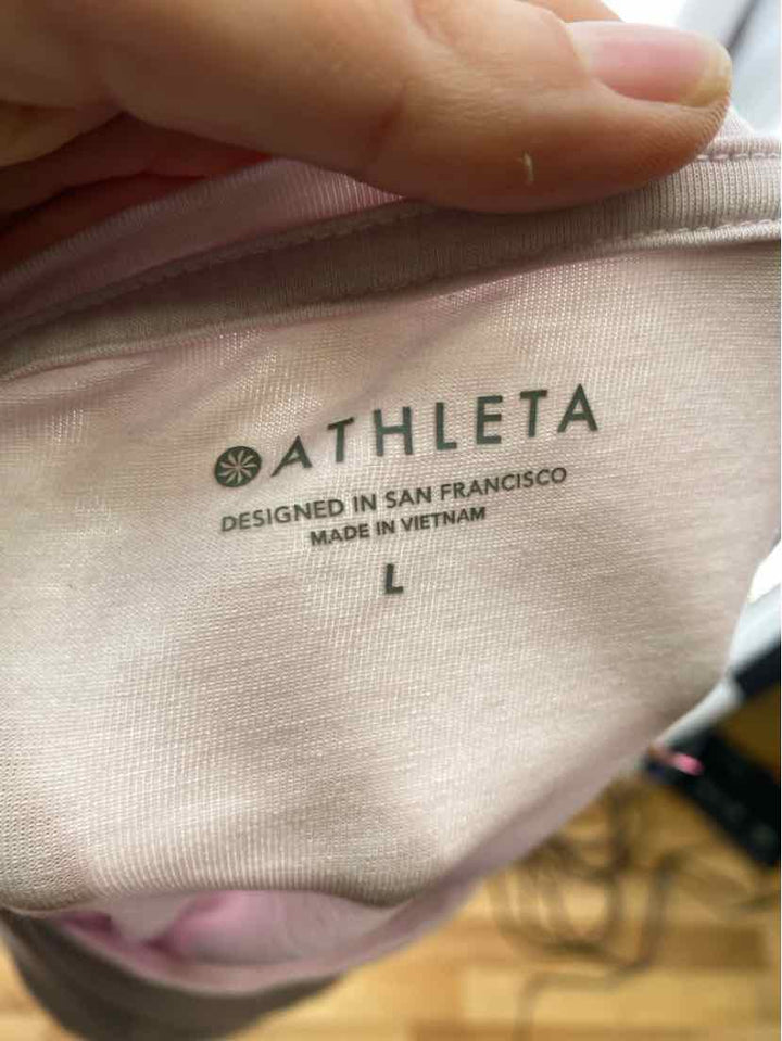 Size L Athleta Pink Shirt