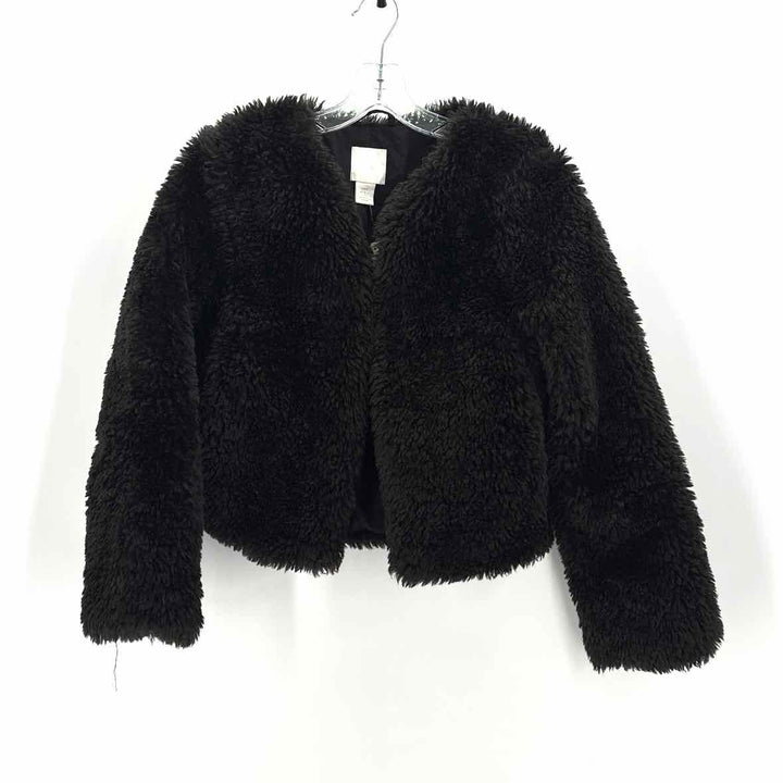 Size XS H&M Black Faux Fur Jacket