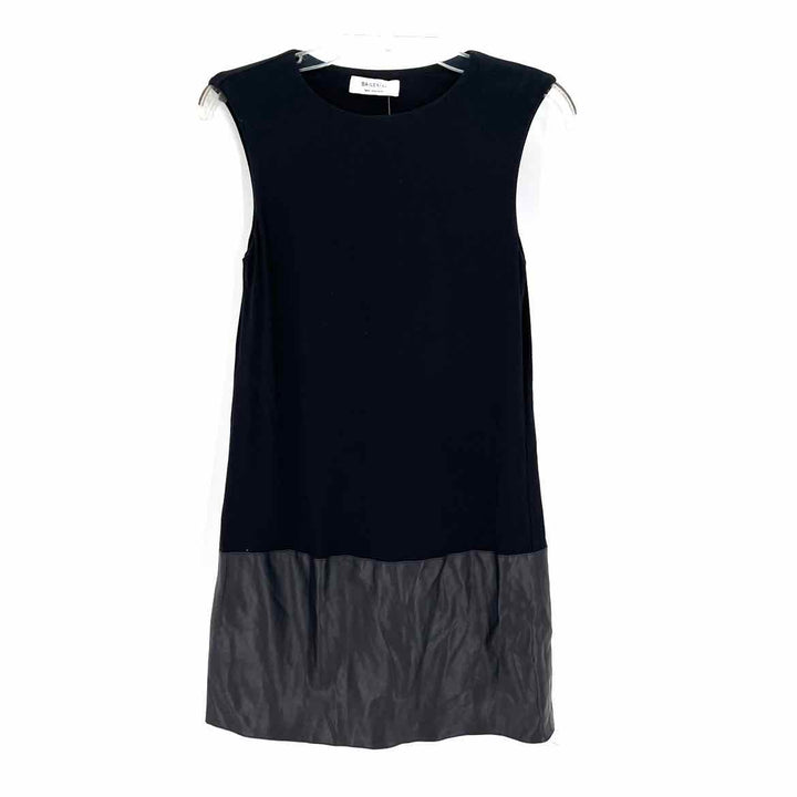 Size S Bailey Black Leather Dress