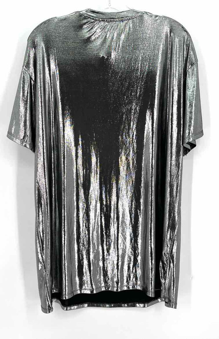 Size 12 DIVIDED Silver Skirt
