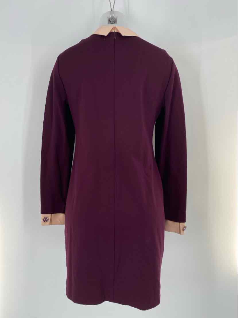 Size 8 CYNTHIA STEFFE Wine Dress