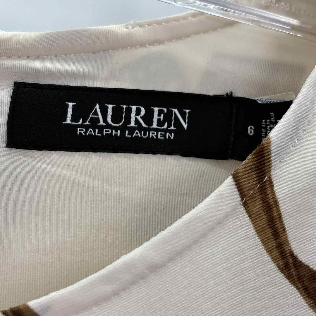 Size 6 RALPH LAUREN White Dress