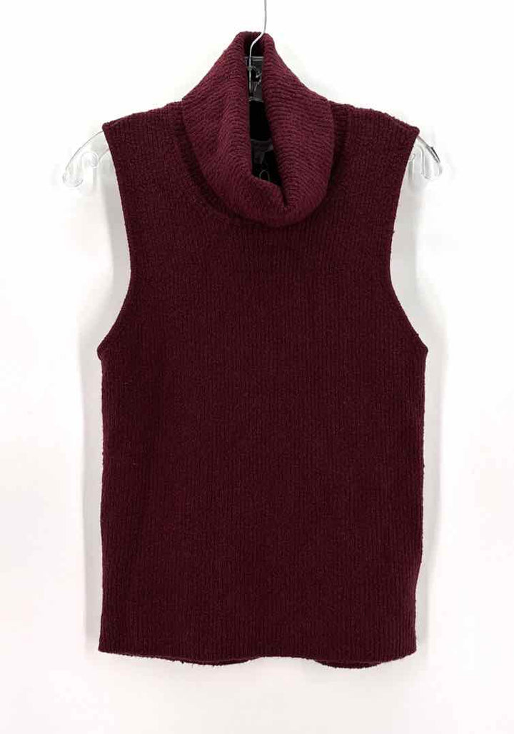 Size L Splendid Burgundy Knit Sweater