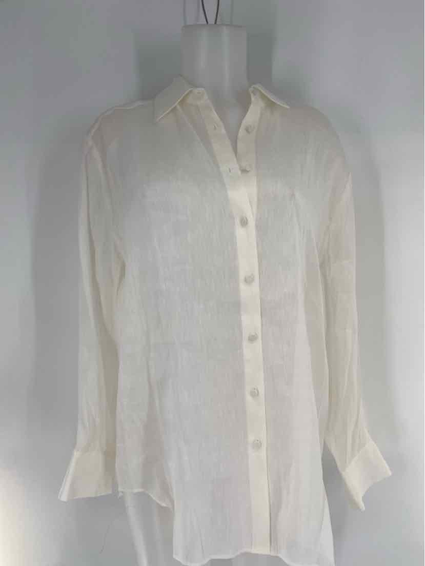 Size S ANTONIO MELANI Ivory Shirt
