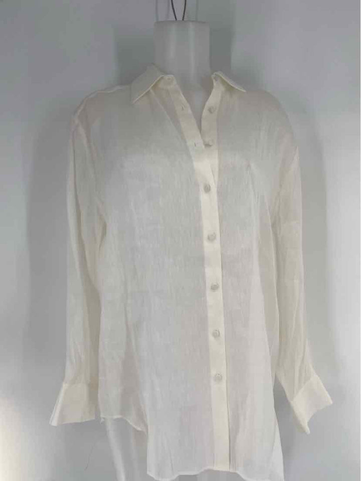 Size S ANTONIO MELANI Ivory Shirt
