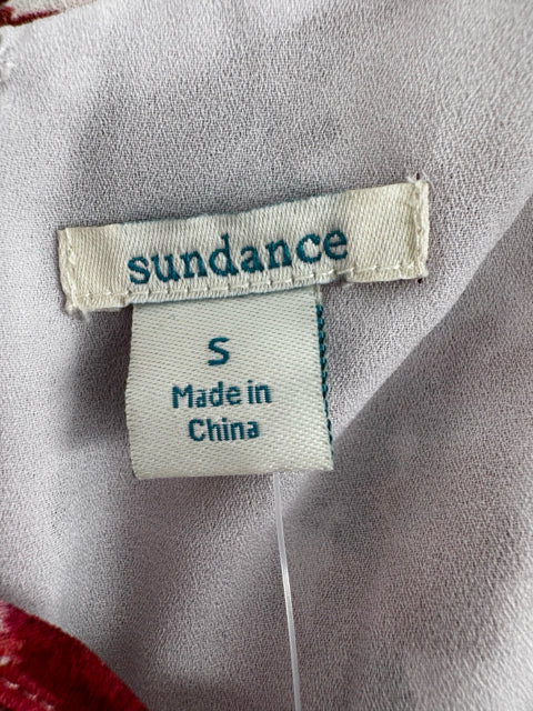 Size S sundance PINK PRINT Dress