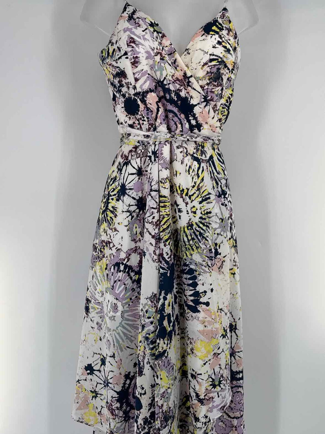 Size L AQUA Multi-Color Dress
