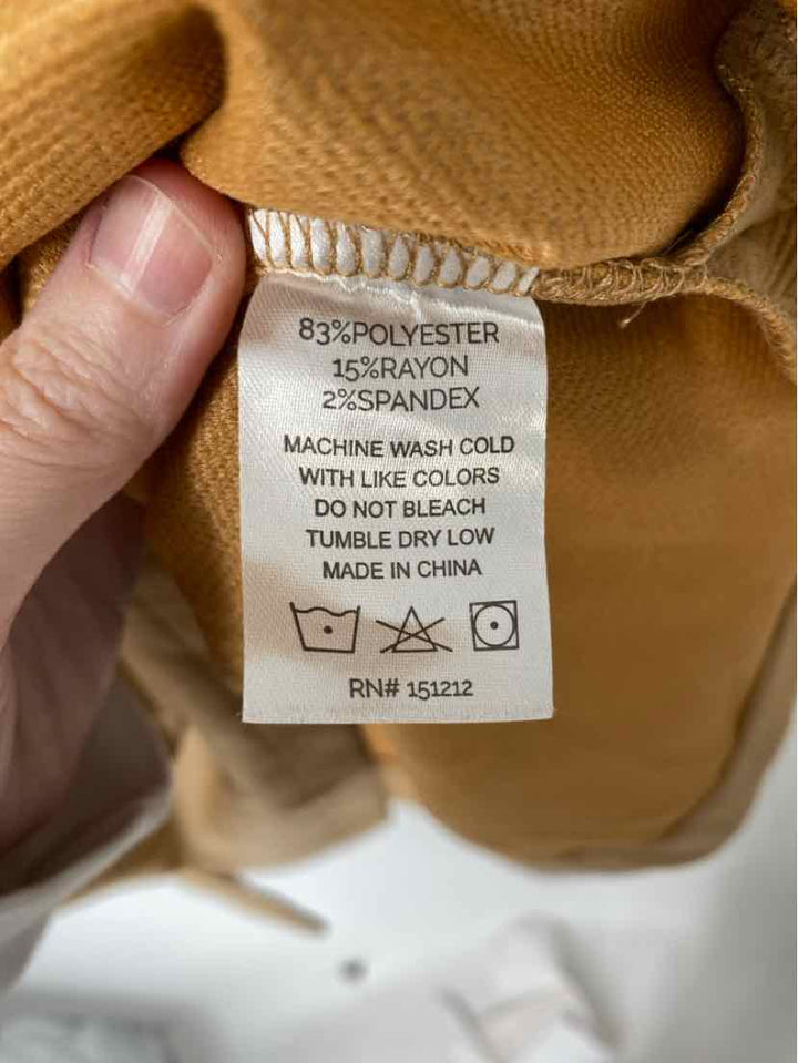 Size L Tan Dress