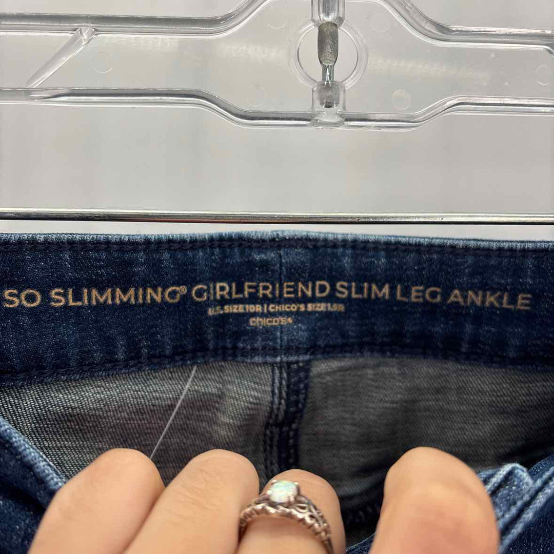 Size 10 Chico's Denim Pants