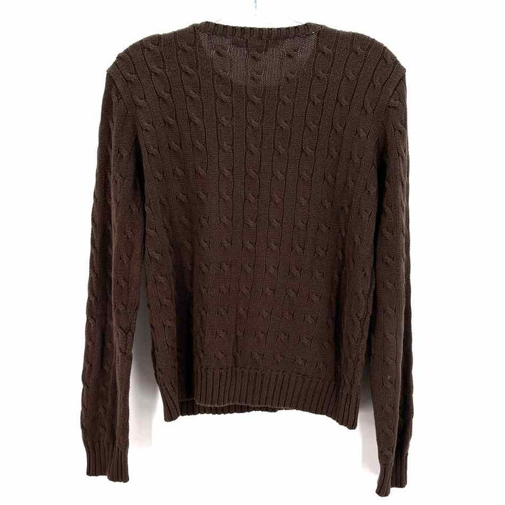 Size L RALPH LAUREN Brown Sweater