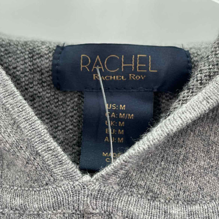 Size M RACHEL ROY Gray Knit Sweater