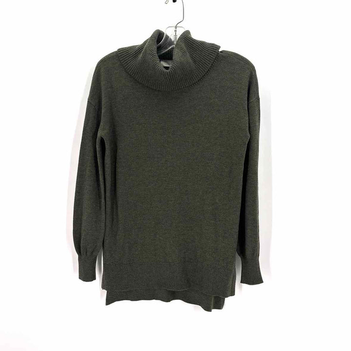 Size S LOFT Forest Green Knit Sweater