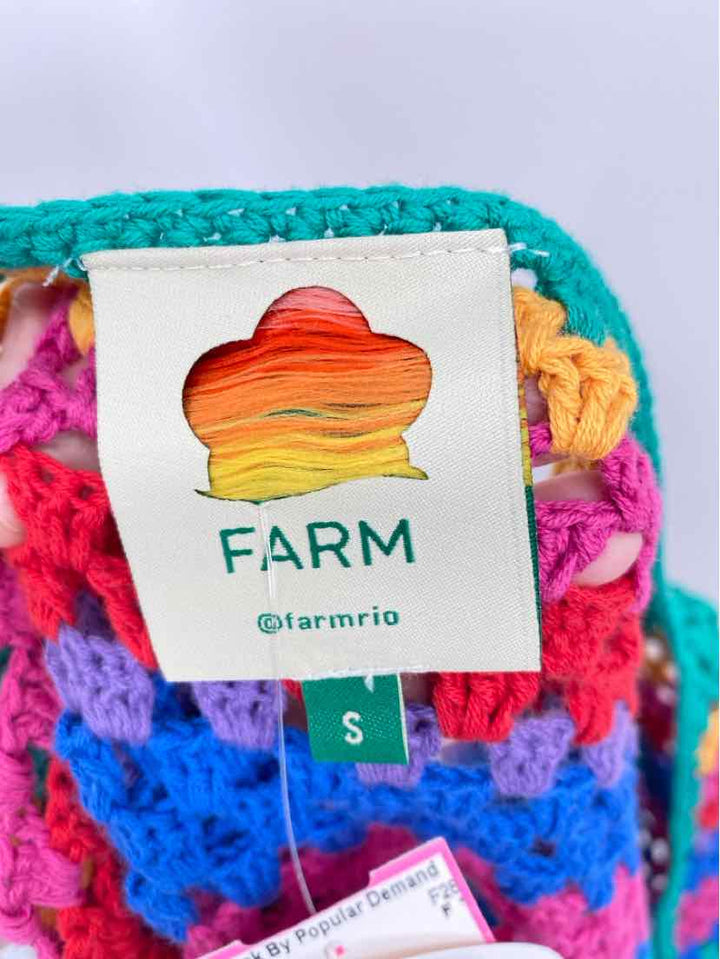 Size S FARM RIO Multi-Color Coverup