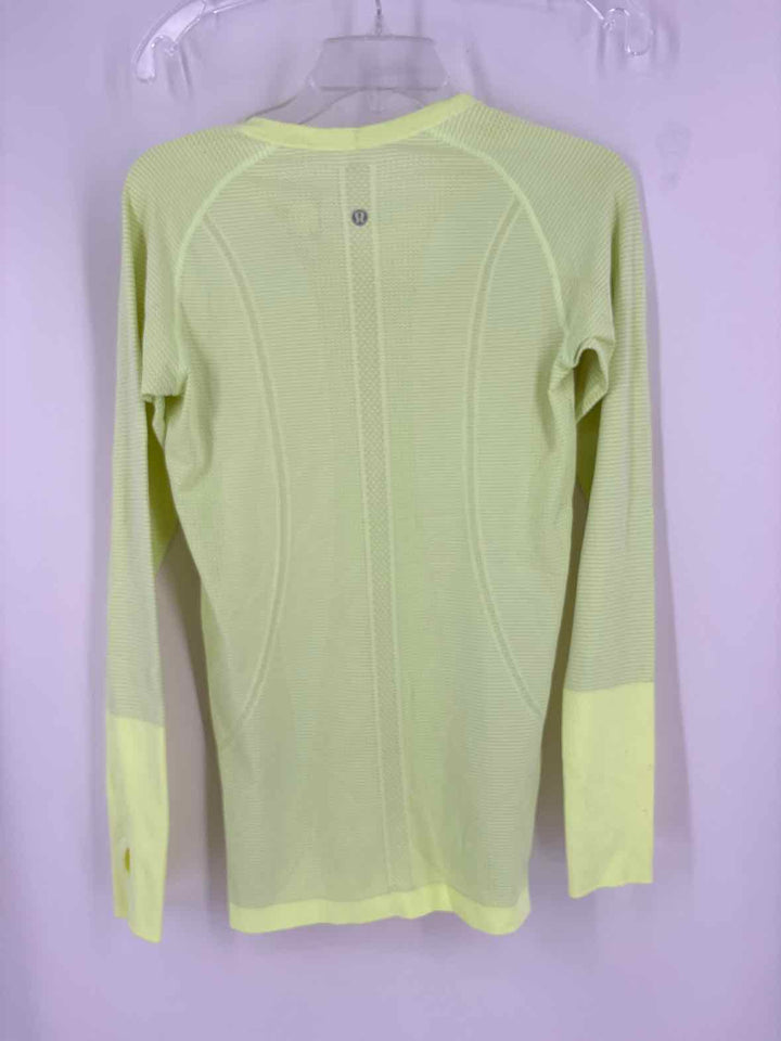 Size 8 Lululemon Yellow Shirt